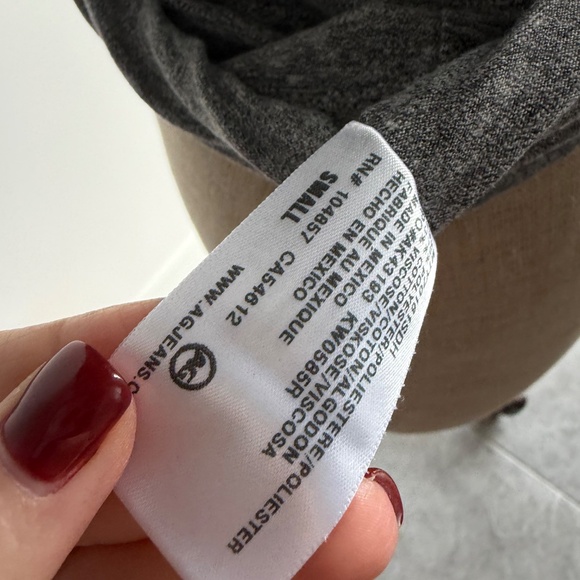 AG Jeans Tank Top in Dark Heather Size Small - Picture 3 of 6